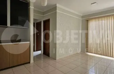 Apartamento para aluguel, 2 quartos, 1 suíte, 1 vaga, santa monica - uberlandia/mg