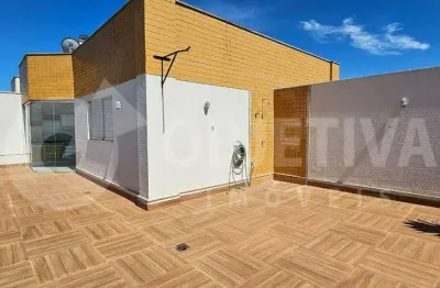 Belíssima cobertura duplex para alugar no bairro santa mônica em uberlândia