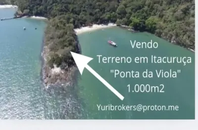 Vendo terreno na ilha de itacuruça uma paraíso a beira mar repleto de natureza.