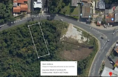 Lote comercial/residencial à venda na rua andré nadolny, campo pequeno, colombo