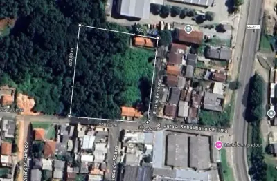 Excelente terreno de esquina, com 5 casas locadas - roça grande - colombo