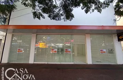 Salão comercial Na Rua Joubert de Carvalho entre a Av. Paraná e Av. Duque de Caxias