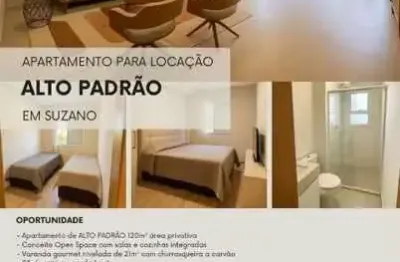 Apartamento  alto padrão para alugar no bairro meu cantinho - suzano/sp