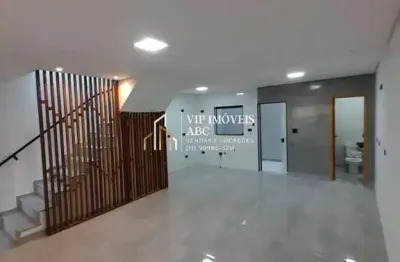 Sobrado novo localizada no jardim das maravilhas, em santo andré -