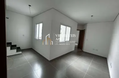 Oportunidade cobertura nova 82m² para venda na vila scarpelli, santo andré