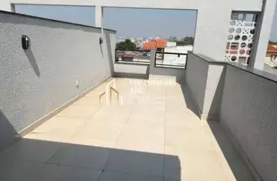 Linda cobertura à venda 92m² no bairro santa maria em santo andré