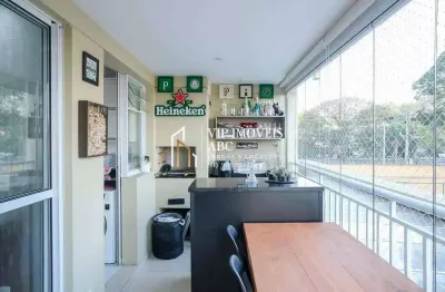 Oportunidade! apartamento 80m² com terraço gourmet em  são caetano r$800mil