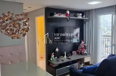 Excelente apartamento à venda 48m² na vila valparaíso em santo andré