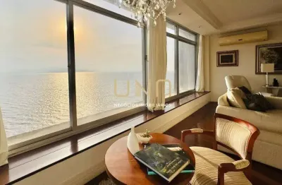 Apartamento triplex com 4 dormitórios à venda, 433 m² por r$ 6.000.000,00 - centro - florianópolis/sc cobertura exclusiva – beira-mar norte maison de la méditerranée | frente mar | florianópolis  viva