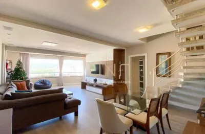 Apartamento com 3 dormitórios à venda, 250 m² por r$ 3.180.000,00 - trindade - florianópolis/sc