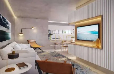 Apartamento com 3 dormitórios à venda, 104 m² por r$ 1.480.351,83 - balneário - florianópolis/sc