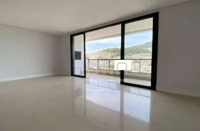 Apartamento novo com 3 dormitórios, suíte e sacada com churrasqueira em florianópolis