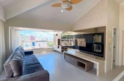 Cobertura com 3 dormitórios à venda, 162 m² por r$ 1.490.000,00 - centro - florianópolis/sc