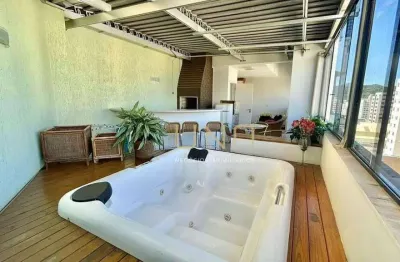 Apartamento triplex residencial à venda, centro, florianópolis - at0002.