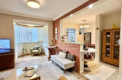 Apartamento com 3 dormitórios à venda, 98 m² por r$ 1.490.000,00 - centro - florianópolis/sc