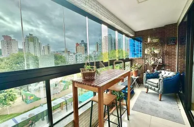 Apartamento com 3 dormitórios à venda, 116 m² por r$ 1.300.000,00 - kobrasol - são josé/sc