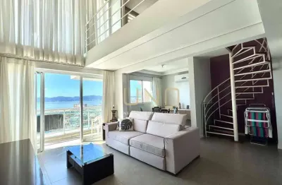 Duplex de 01 dormitórios com vista mar de tirar o fôlego, em condomínio club.