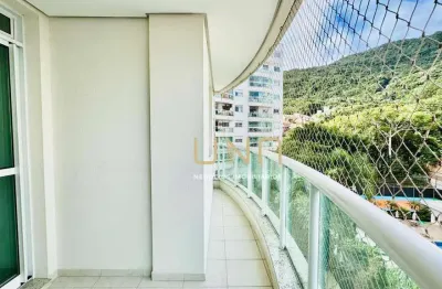 Excelente apartamento de 02 quartos no bairro itacorubi, com vaga de garagem coberta.