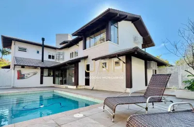 Casa com 4 dormitórios à venda, 512 m² por r$ 6.900.000,00 - jurerê internacional - florianópolis/sc