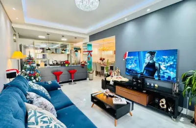 Apartamento semimobiliado de 3 dormitórios na via gastronômica de coqueiros, de frente para o mar!