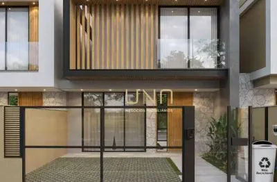 Residência moderna de alto padrão no santa mônica, florianópolis – 3 suítes, área gourmet e design contemporâneo em localização privilegiada