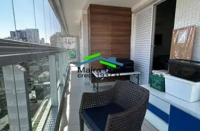 Apartamento vista mar  3 suítes - edificio costa clássica - embaré - santos
