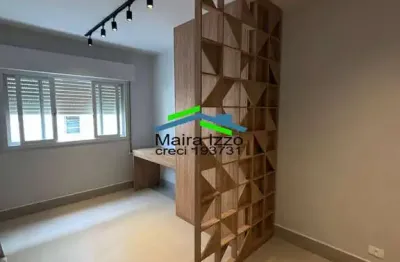 Apartamento - kit - reformado - garagem coletiva -  ponta da praia - santos