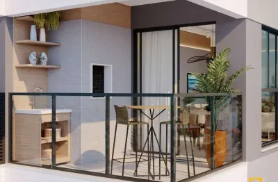 Apartamento 2 suítes - em construção - 1 vaga - bairro estreito - florianópolis / sc