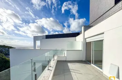 Duplex com vista mar - terraço - 1 suíte - escritório - 2 vagas - joão paulo - florianópolis - sc