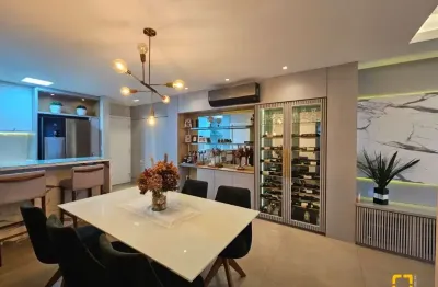 Apartamento para venda com 107m², 3 quartos(suite), 2 garagens, no bairro campinas em são josé