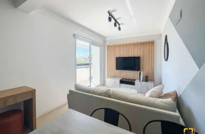 Apartamento mobiliado - 2 dormitórios - 2 vagas - ufsc - bairro carvoeira - florianópolis / sc