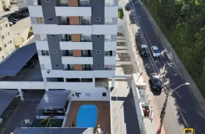 Apartamento á venda no bairro areias, 2 quartos, 1 vaga, 54 m², r$ 420.000,00 grande florianópolis