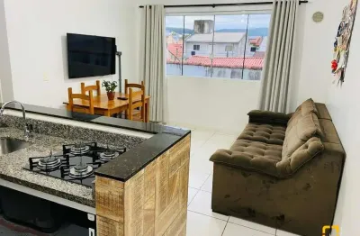 Apartamento á venda com 2 dormitórios, 1 vaga coberta no bairro forquilhas, são josé/sc.