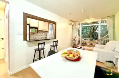 Apartamento, 2 dormitórios, 1 vaga, bairro abraão, florianópolis / sc