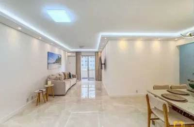 Apartamento mobiliado - 3 dormitórios - centro - florianópolis - sc - beira mar