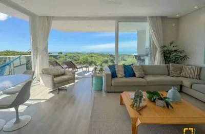 Apartamento frente mar - 3 suítes - 2 vagas - vista mar - campeche - florianópolis - sc