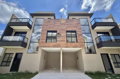 Sobrado em Condomínio para Venda em Curitiba, Mercês, 3 dormitórios, 1 suíte, 4 banheiros, 3 vagas