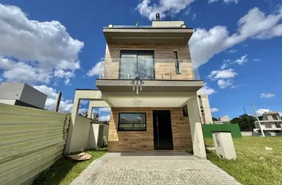 Casa em Condomínio para Venda em Curitiba, Santa Cândida, 3 dormitórios, 3 suítes, 4 banheiros, 2 vagas