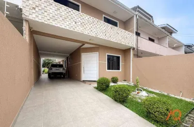 Sobrado com 3 dormitórios à venda, 186 m² por r$ 1.100.000,00 - atuba - curitiba/pr
