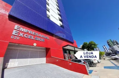 Loja à venda, frente rua, em Manaíra com 28 m², na Av. João Câncio