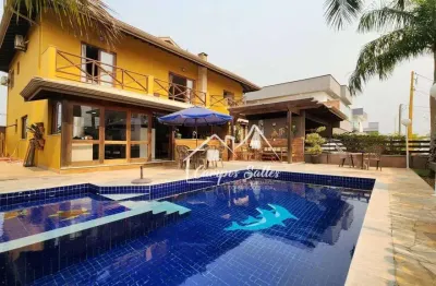Sobrado com 5 dormitórios à venda, 356 m² por r$ 2.700.000,00 - bougainvillee iv - peruíbe/sp