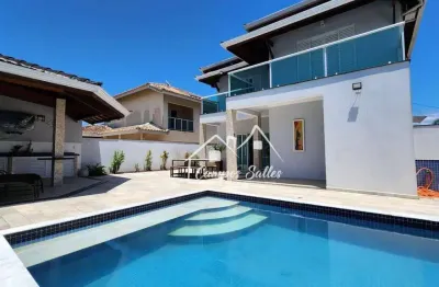 Casa em condomínio fechado com 4 quartos à venda na Avenida Eduardo Alvares Machado, 810, Aldeia Juréia, Peruíbe