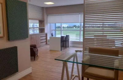 Sala comercial para alugar na avenida andrômeda, 885, green valley alphaville, barueri, 45 m2 por r$ 4.500