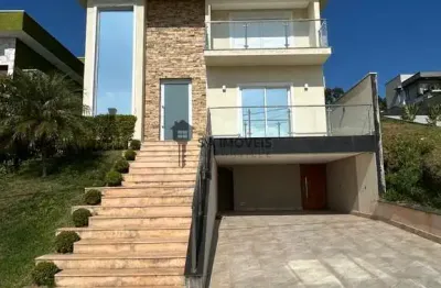 Casa em condomínio fechado com 3 quartos à venda na estrada de santo andré, 2574, sítio do morro, santana de parnaíba, 334 m2 por r$ 2.200.000