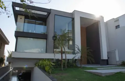 Casa em condomínio fechado com 4 quartos à venda na alameda das bauhínias, tamboré, santana de parnaíba, 555 m2 por r$ 11.900.000