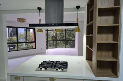 Apartamento com 3 quartos para alugar na alameda grajaú, 654, alphaville centro industrial e empresarial/alphaville., barueri, 128 m2 por r$ 13.000