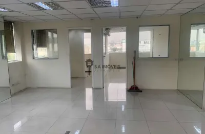Sala comercial com 6 salas para alugar na avenida marcos penteado de ulhôa rodrigues, 1119, tamboré, barueri, 97 m2 por r$ 5.500