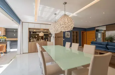 Apartamento com 3 quartos à venda na alameda canto dos pássaros, tamboré, santana de parnaíba, 224 m2 por r$ 3.800.000