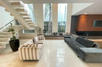 Casa em condomínio fechado com 4 quartos para alugar na alameda centaurus, alphaville, santana de parnaíba, 440 m2 por r$ 22.650