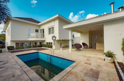 Casa em condomínio fechado com 4 quartos à venda na alameda das aroeiras, alphaville, santana de parnaíba, 440 m2 por r$ 3.890.000